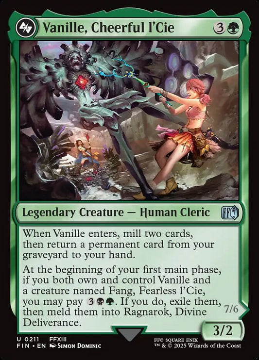 Vanille, Cheerful l'Cie // Ragnarok, Divine Deliverance | FIN