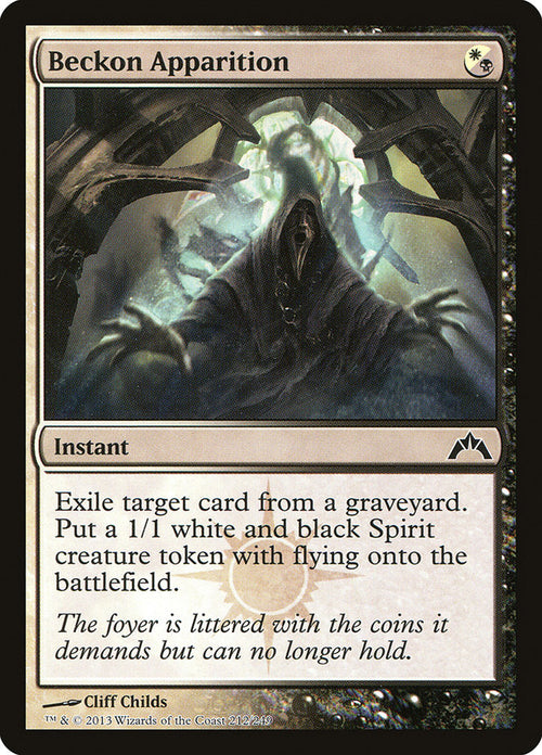 Card Scan of Beckon Apparition | GTC