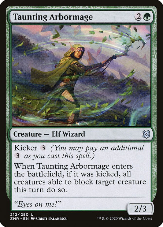 Taunting Arbormage | ZNR