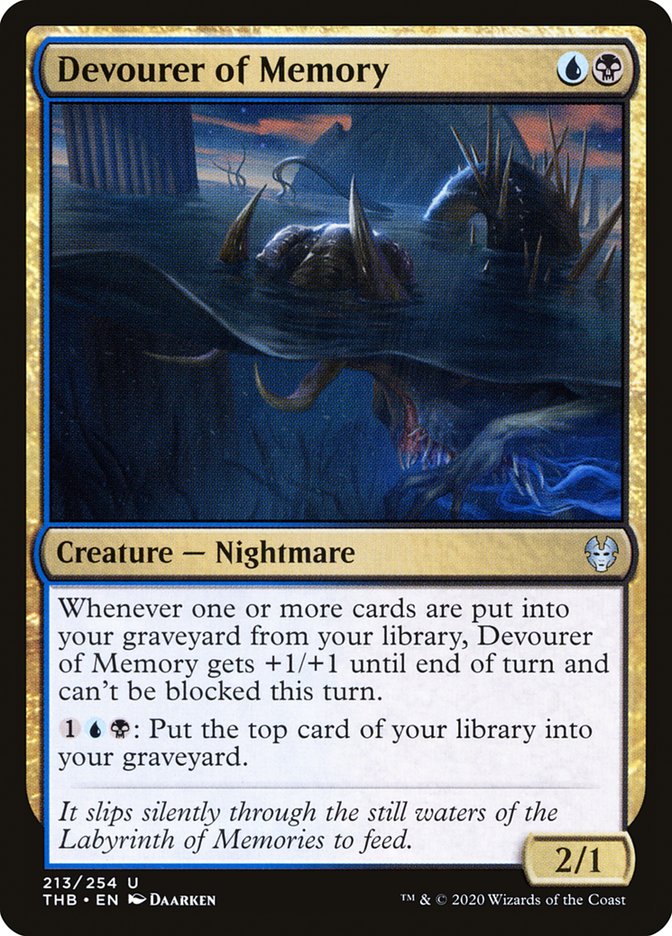 Card Scan of Devourer of Memory | THB