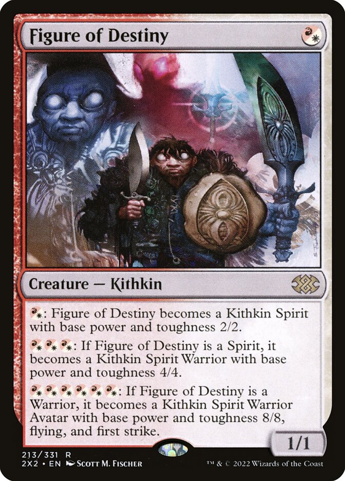 Card Scan of Figure of Destiny | 2X2