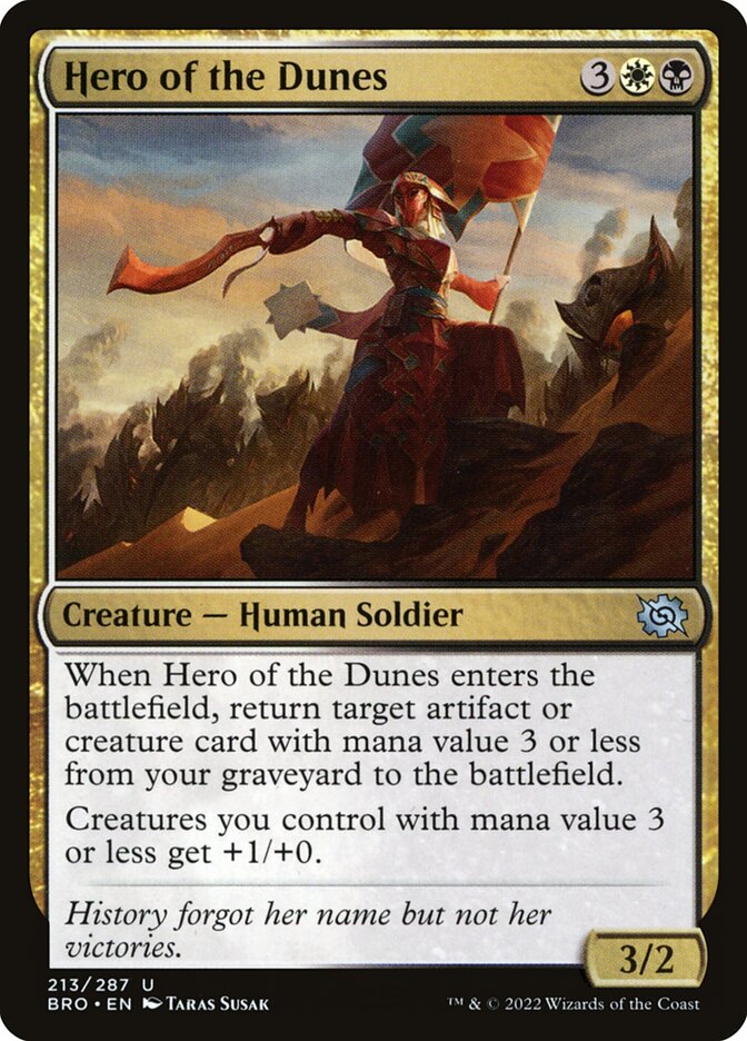 Hero of the Dunes | BRO