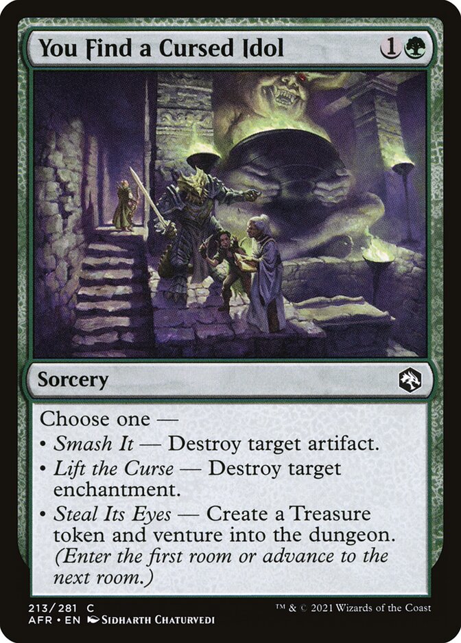 You Find a Cursed Idol | AFR (Foil)