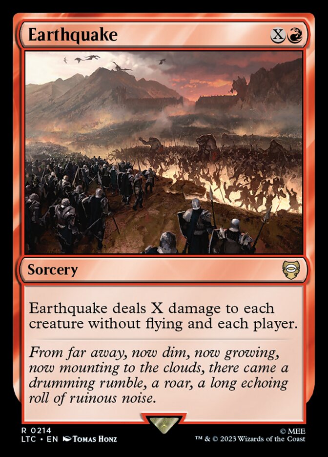 Card Scan of Earthquake | LTC