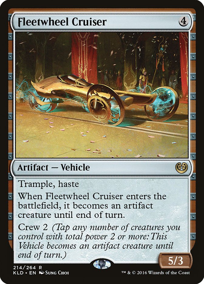 Card Scan of Fleetwheel Cruiser | KLD