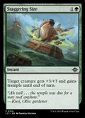 Card Scan of Staggering Size | LCI