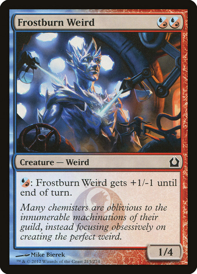 Card Scan of Frostburn Weird | RTR