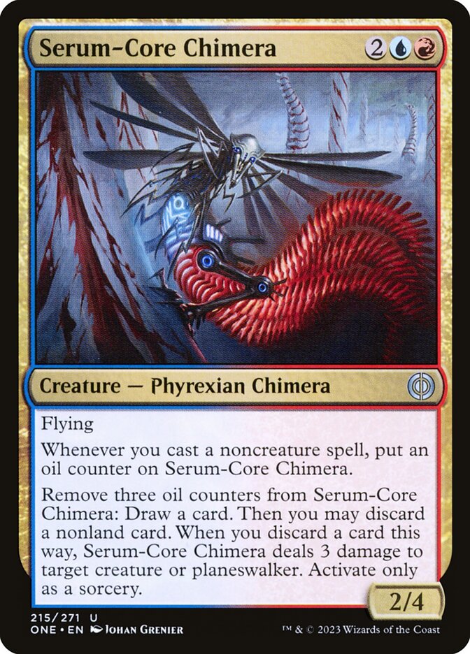 Card Scan of Serum-Core Chimera | ONE