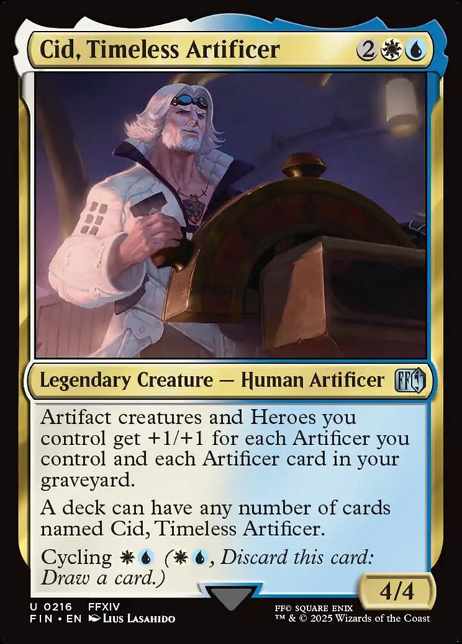 Cid, Timeless Artificer | FIN