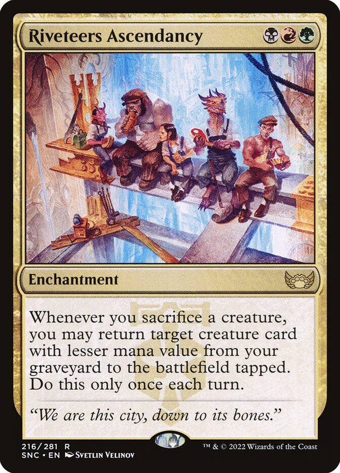 Riveteers Ascendancy | SNC (Foil) - Card Scan
