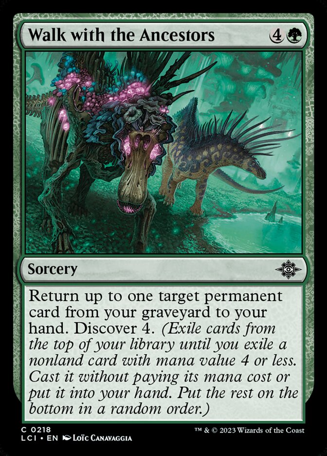 Card Scan of Walk with the Ancestors | LCI