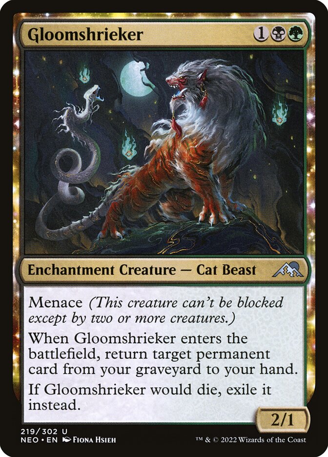 Card Scan of Gloomshrieker | NEO