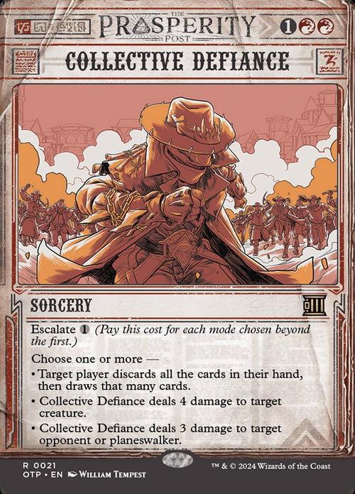 Card Scan of Collective Defiance | OTP
