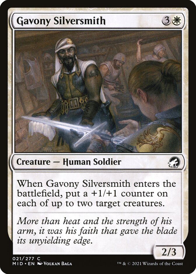 Card Scan of Gavony Silversmith | MID