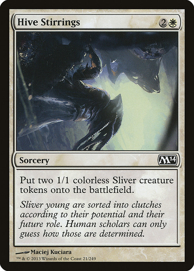 Card Scan of Hive Stirrings | M14