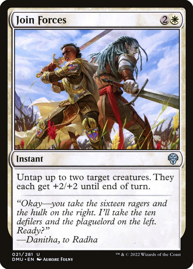 Card Scan of Join Forces | DMU
