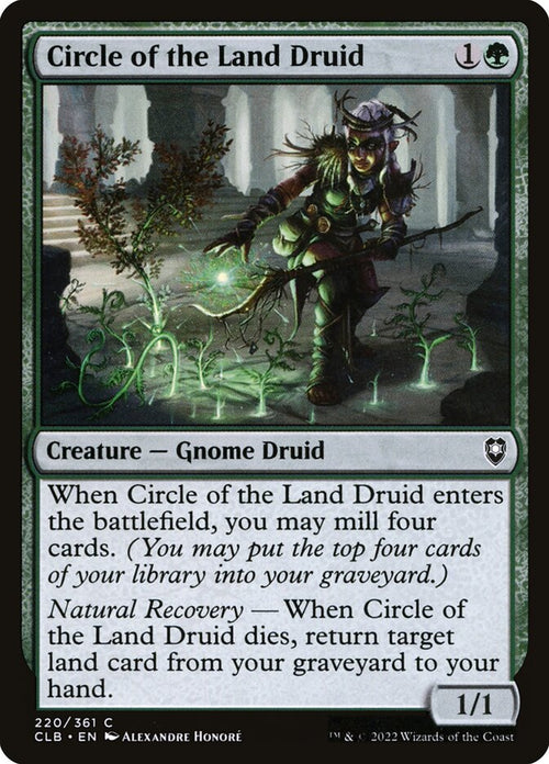 Card Scan of Circle of the Land Druid | CLB