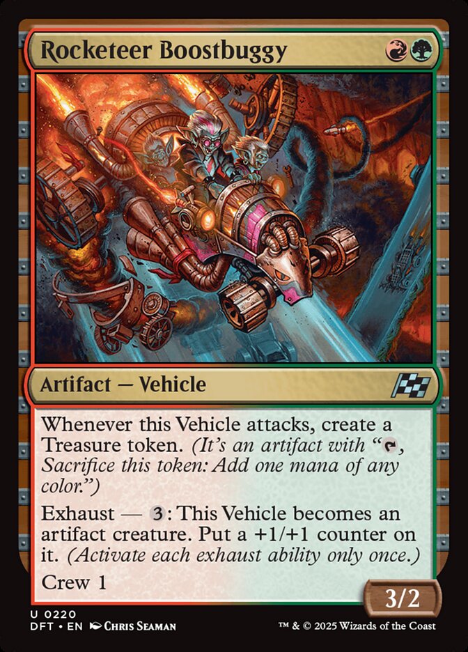 Card Scan of Rocketeer Boostbuggy | DFT