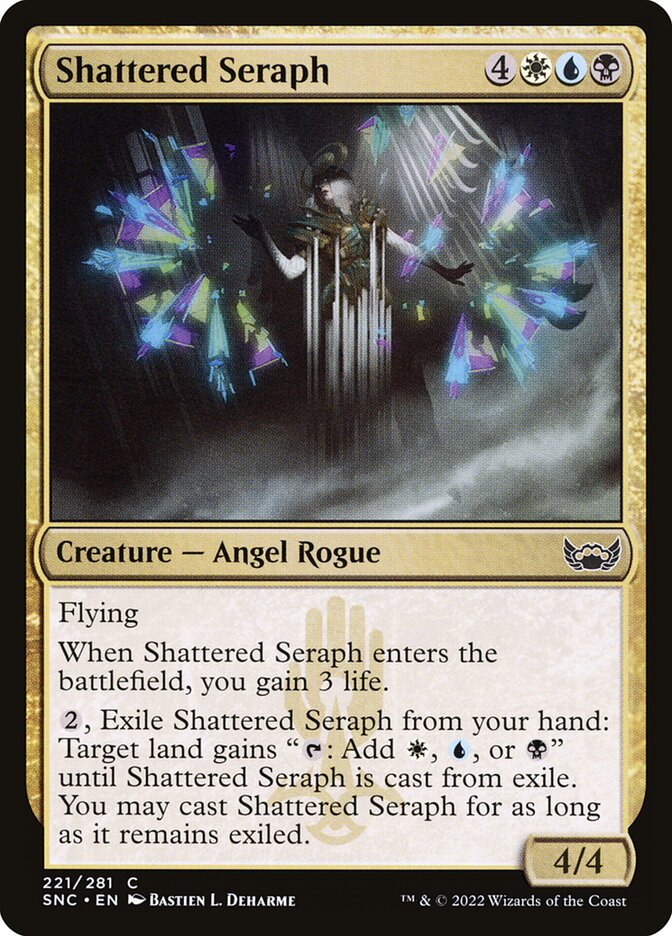Card Scan of Shattered Seraph | SNC