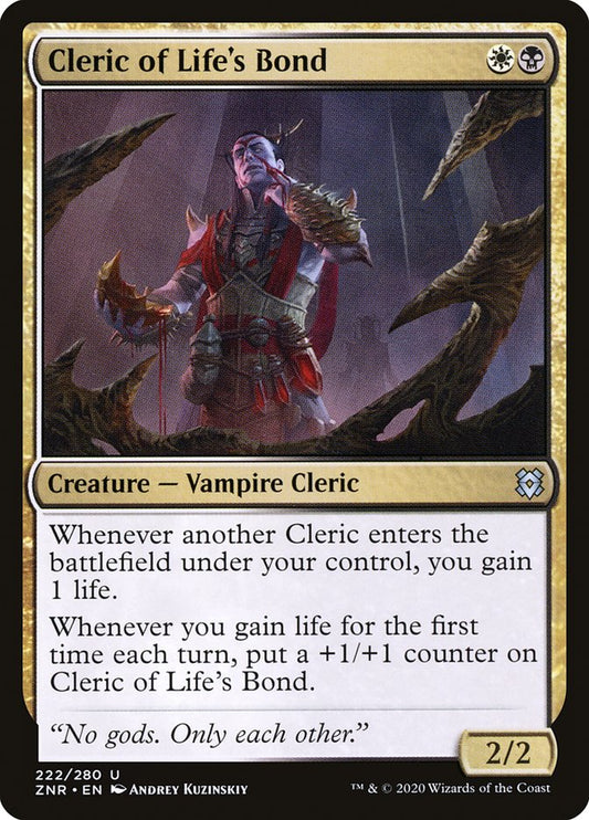Cleric of Life's Bond | ZNR