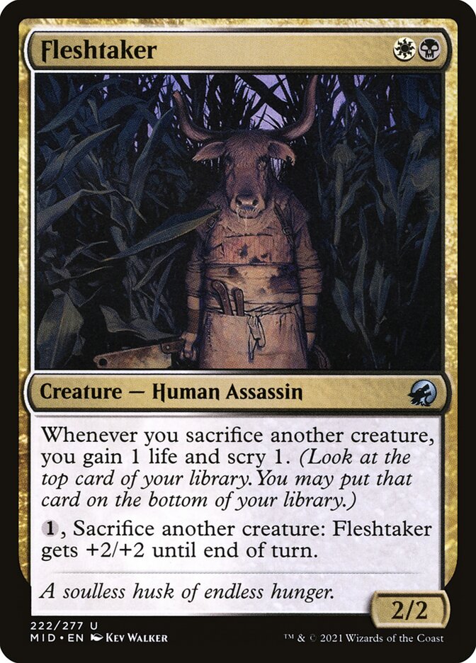 Card Scan of Fleshtaker | MID