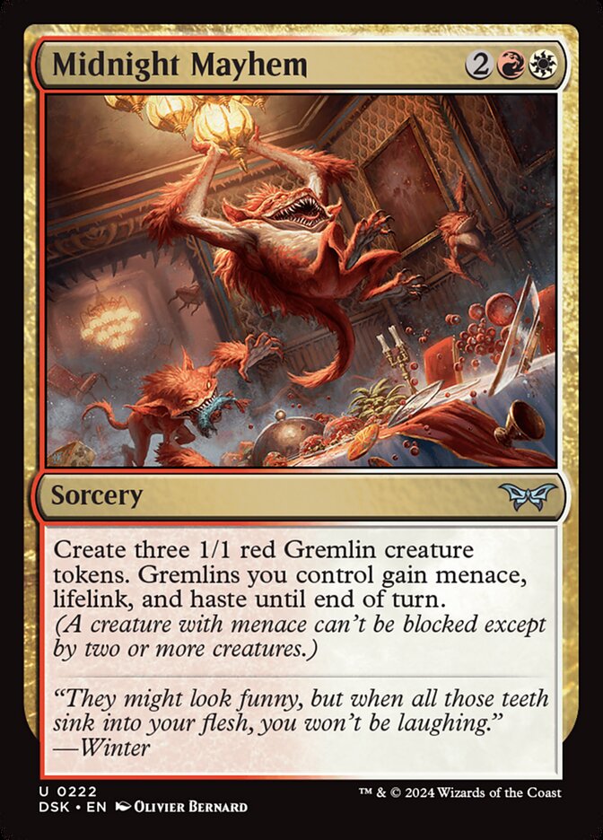 Card Scan of Midnight Mayhem | DSK