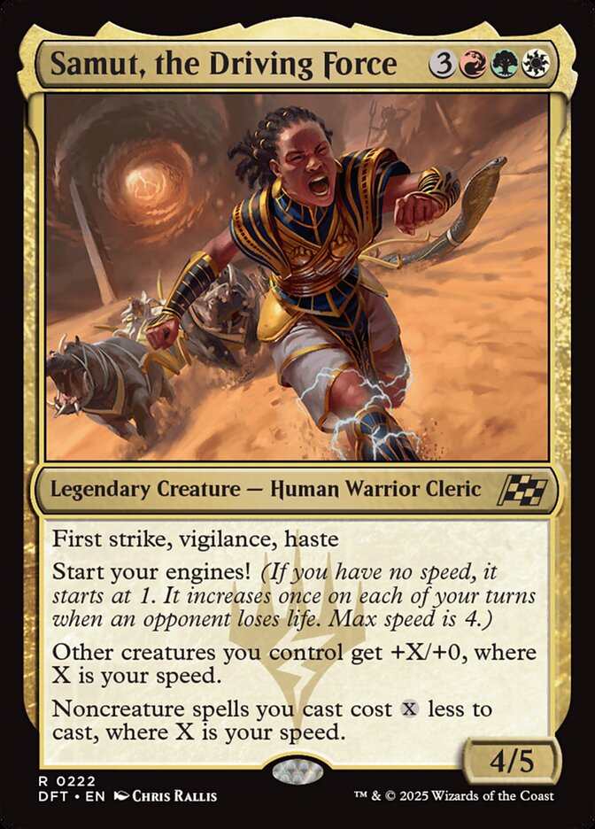 Card Scan of Samut, the Driving Force | DFT