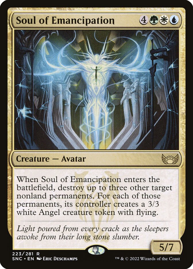 Card Scan of Soul of Emancipation | SNC