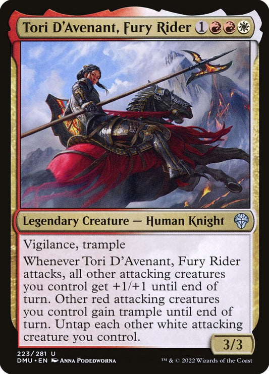 Tori D'Avenant, Fury Rider | DMU