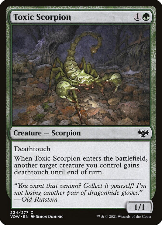 Toxic Scorpion | VOW