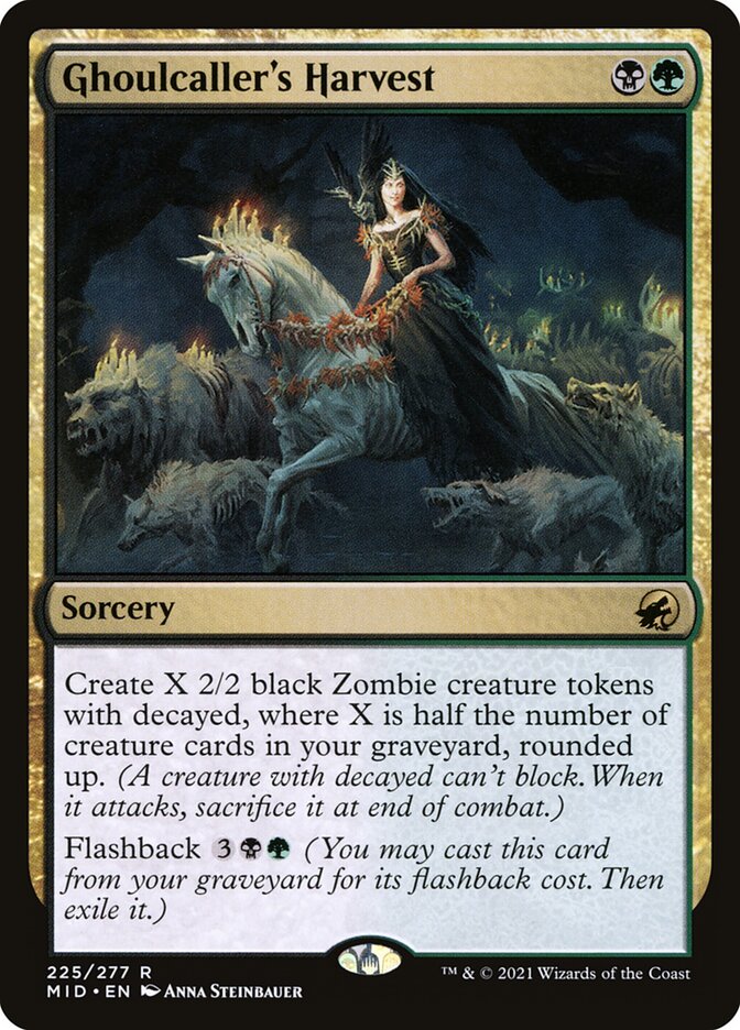Card Scan of Ghoulcaller's Harvest | MID