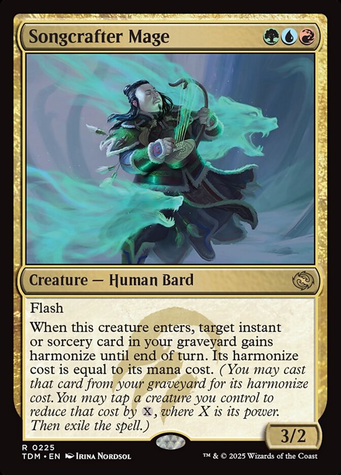Card Scan of Songcrafter Mage | TDM
