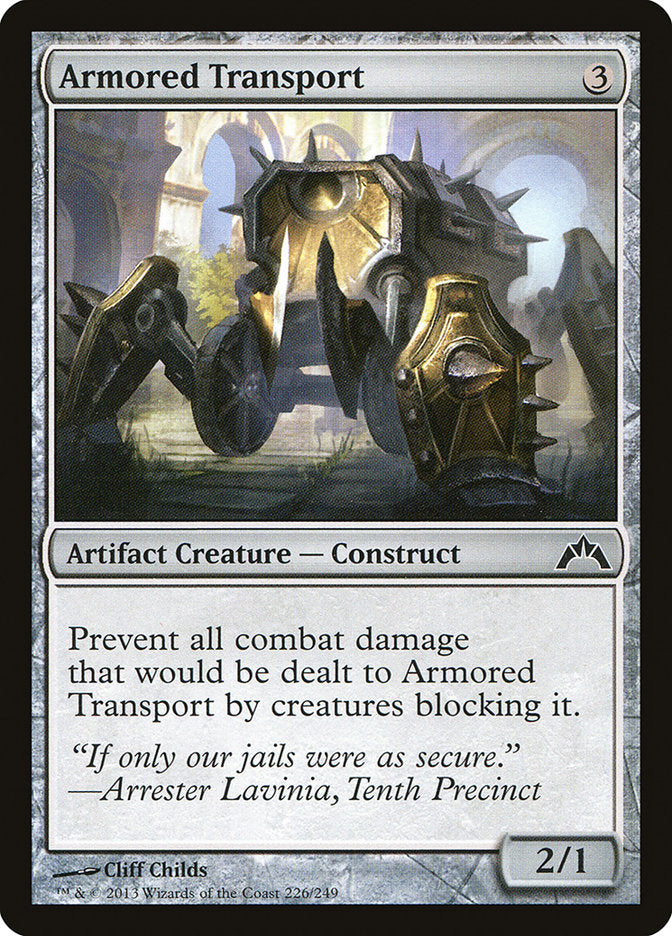 Card Scan of Armored Transport | GTC