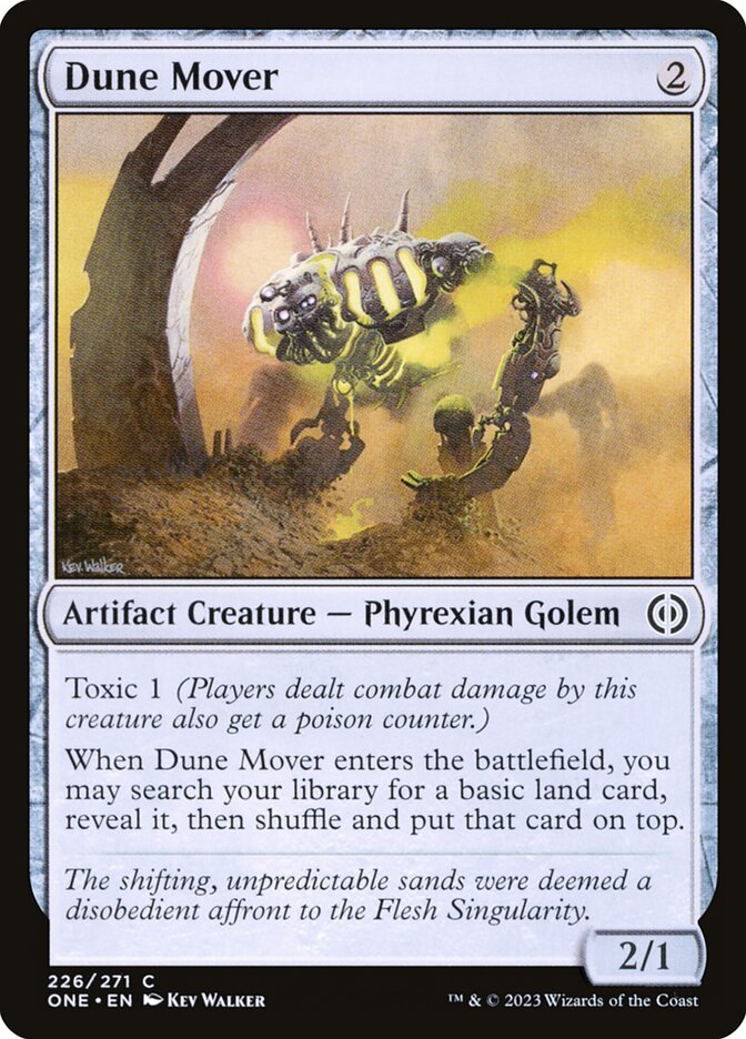 Card Scan of Dune Mover | ONE