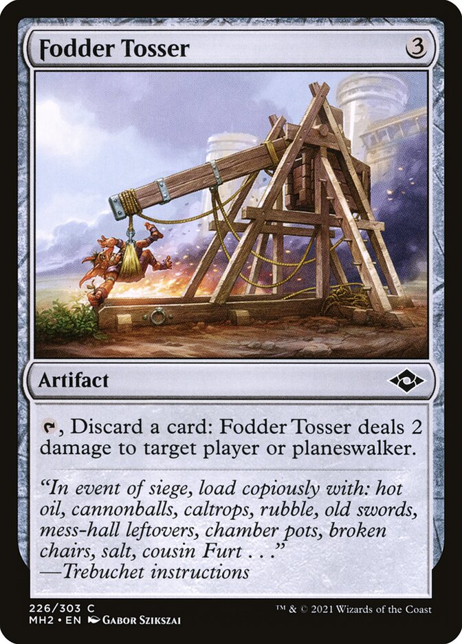 Card Scan of Fodder Tosser | MH2
