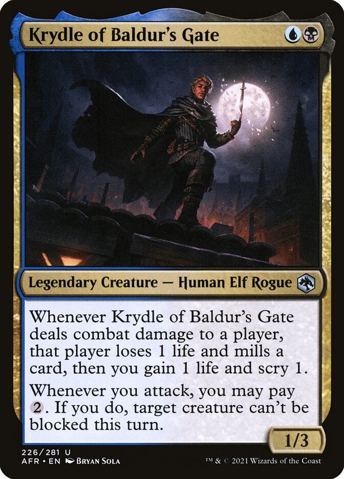 Krydle of Baldur's Gate | AFR (Foil)