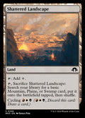 Card Scan of Shattered Landscape | MH3