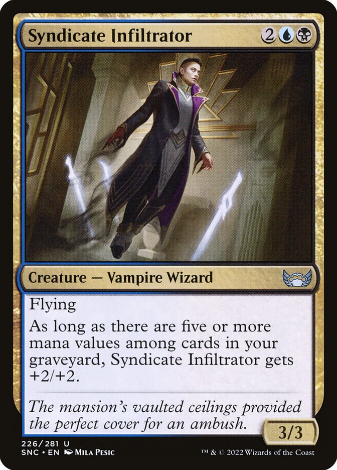 Card Scan of Syndicate Infiltrator | SNC