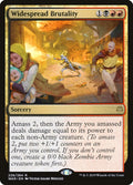 Card Scan of Widespread Brutality | WAR