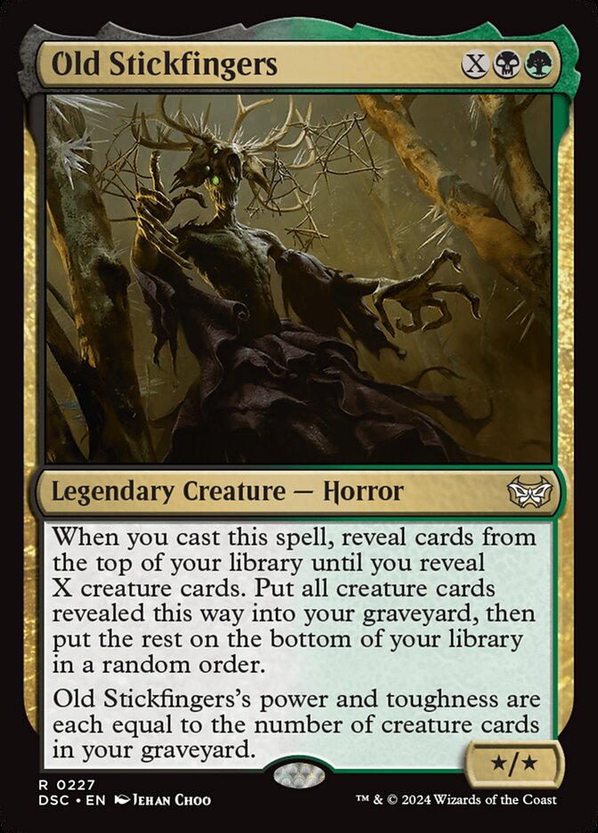Card Scan of Old Stickfingers | DSC