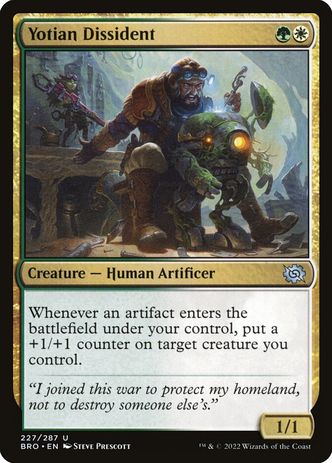 Card Scan of Yotian Dissident | BRO
