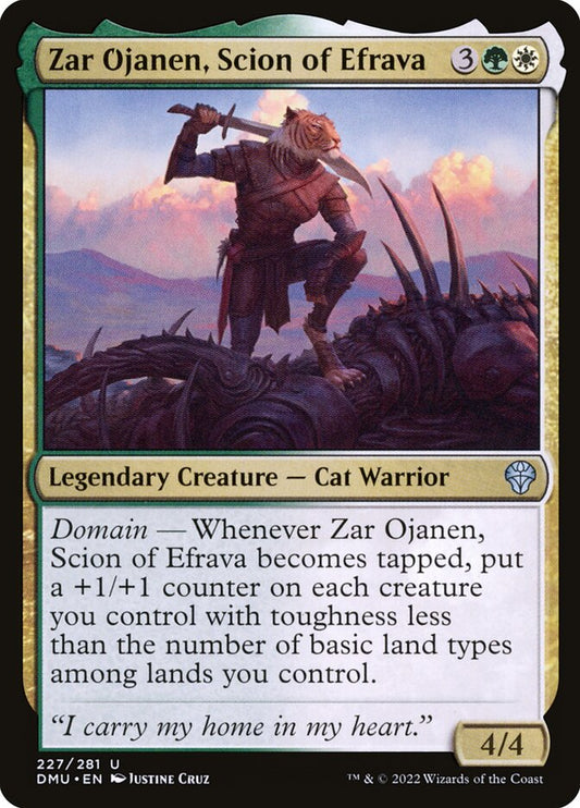 Zar Ojanen, Scion of Efrava | DMU