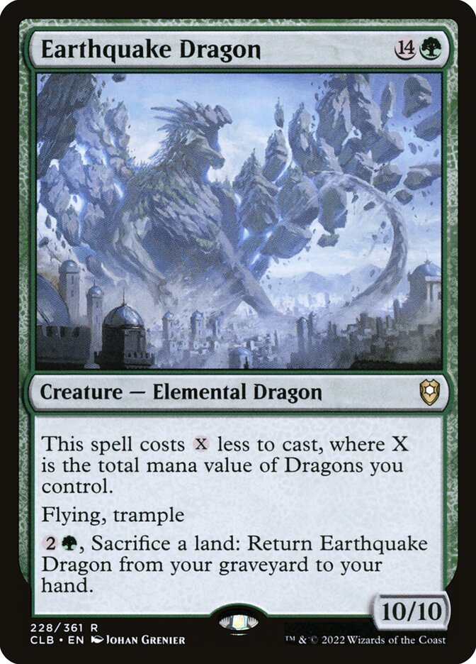Earthquake Dragon | CLB