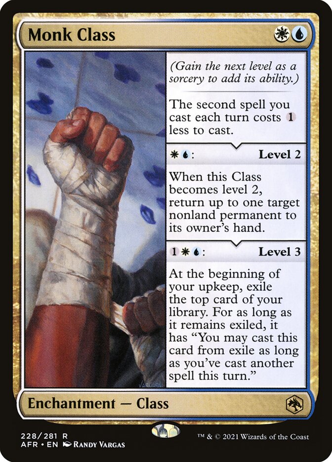Monk Class | AFR