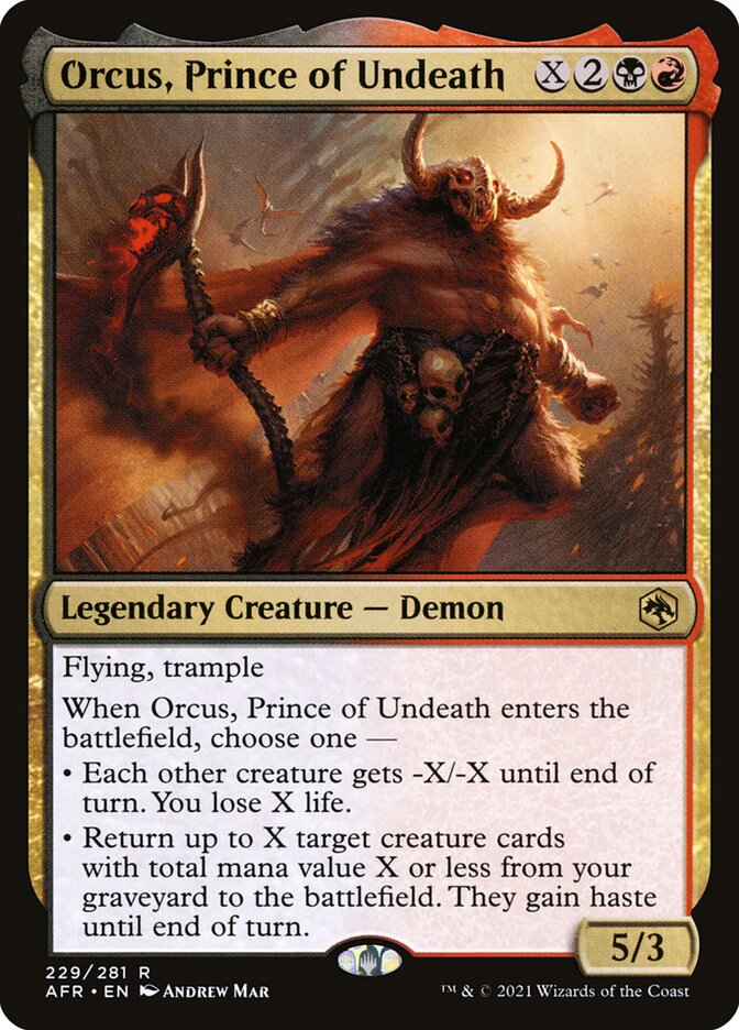 Orcus, Prince of Undeath | AFR
