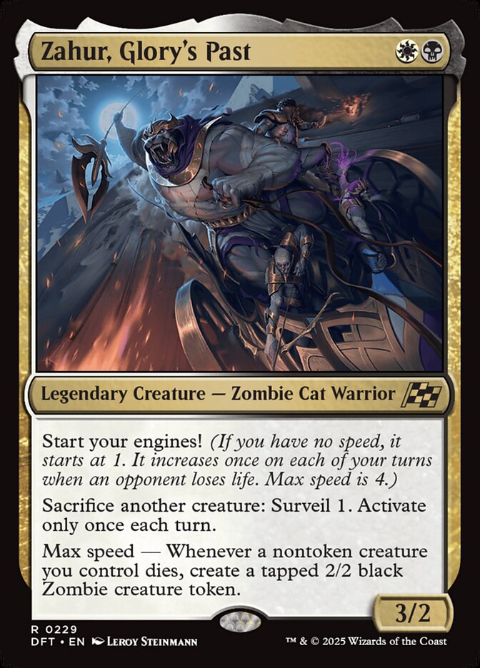 Card Scan of Zahur, Glory's Past | DFT