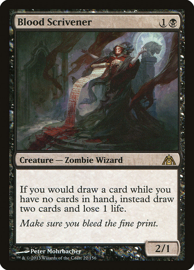 Blood Scrivener | DGM