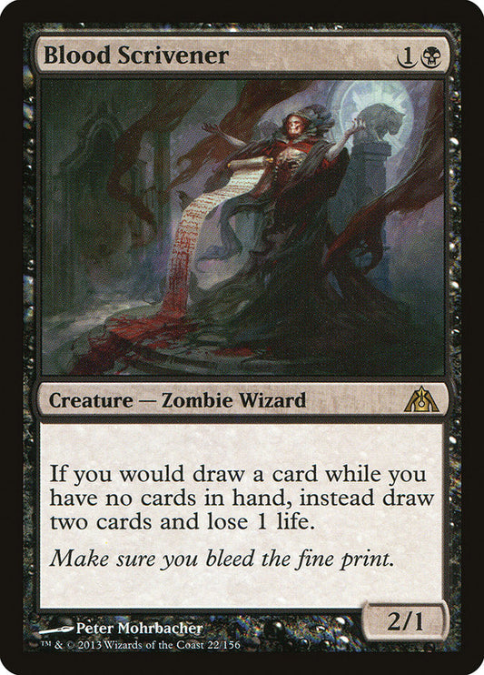 Blood Scrivener | DGM