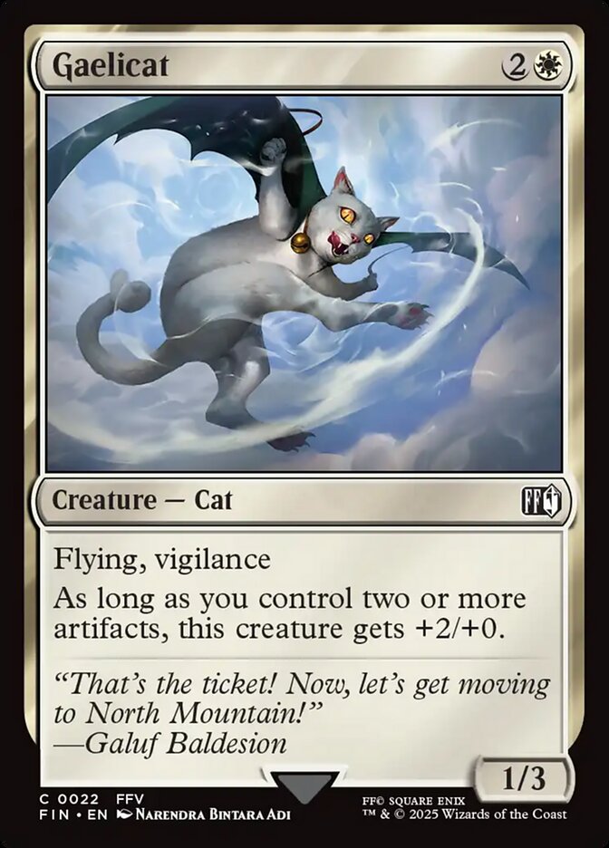 Card Scan of Gaelicat | FIN