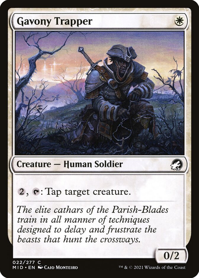 Card Scan of Gavony Trapper | MID